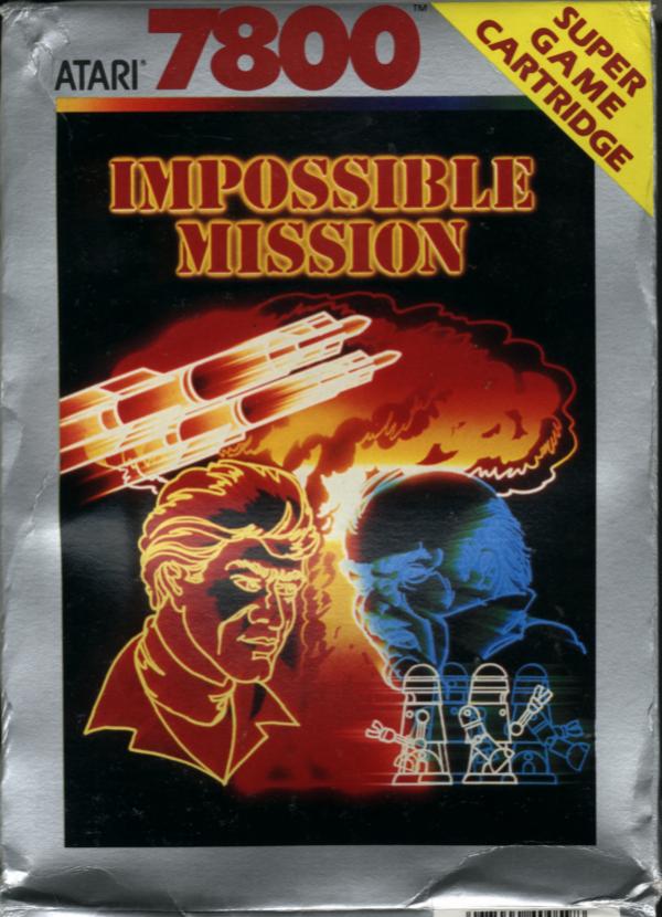 Impossible Mission Box Scan - Front